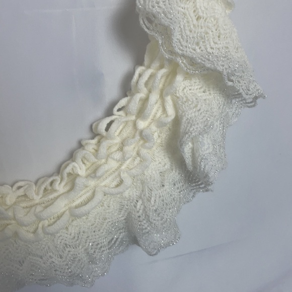 Cream Eternity Scarf - Picture 5 of 5